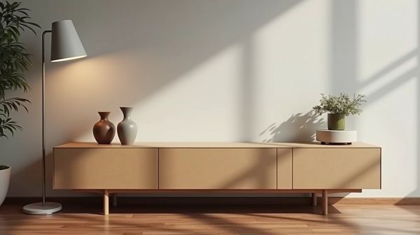 Pourquoi opter pour un meuble en carton durable et tendance