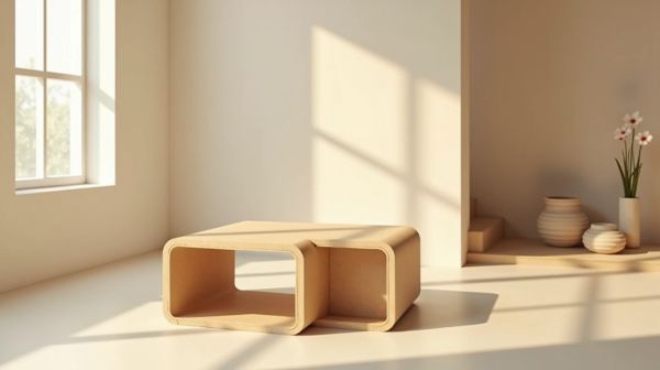Pourquoi opter pour un meuble en carton durable et tendance